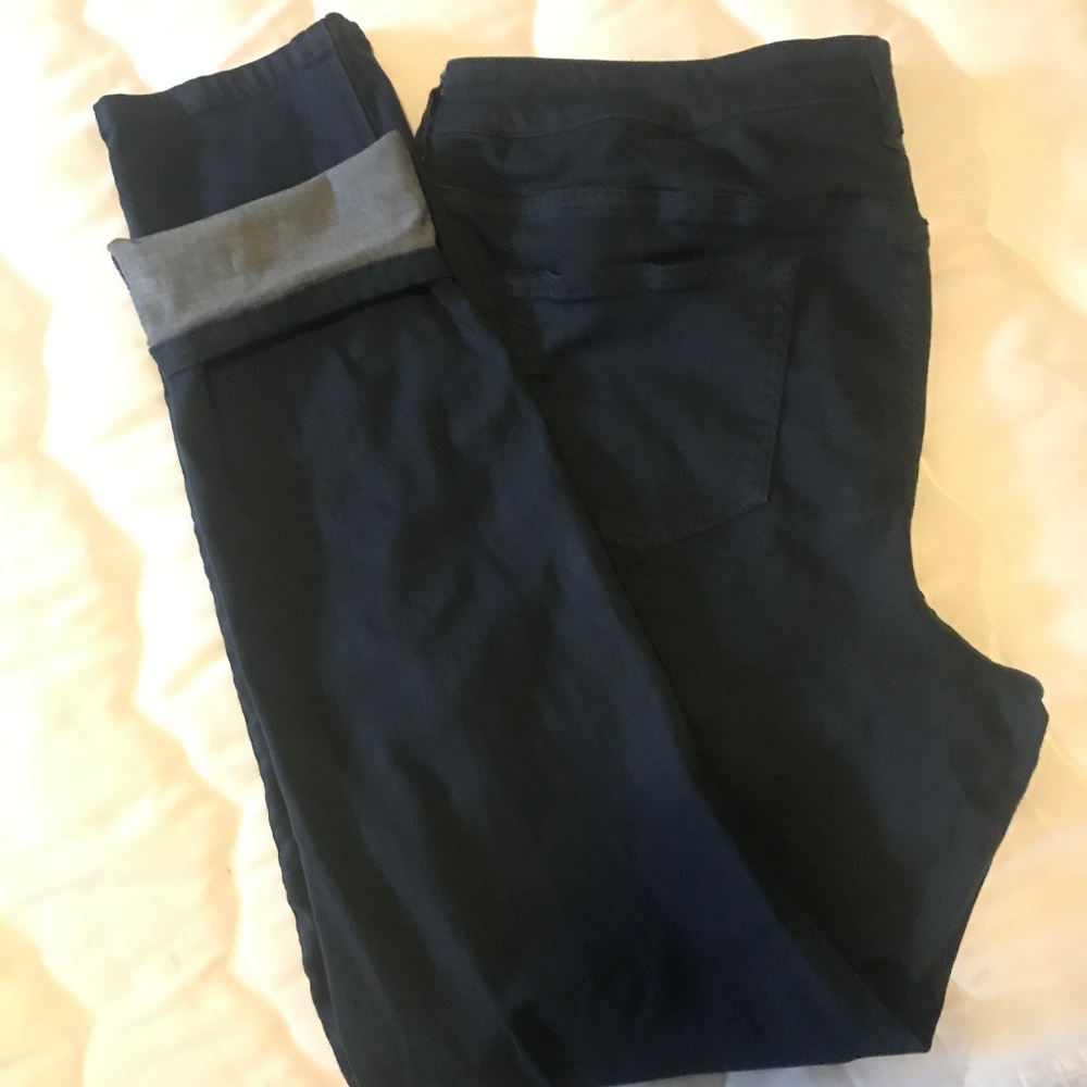 Deep Blue Maurices Skinny Jeggings